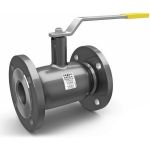 Шаровой кран LD ДУ 40/30 PN40 фланцевый КШЦФ вода L=165 мм 537286 (артикул 23962419) – фото 1
