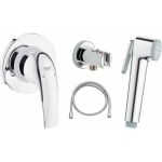 Готовый комплект для гигиенического душа GROHE встраиваемый смеситель гигиенический душ со шлангом и держателем хром 123072 00000057291 (артикул 26327687) – фото 1