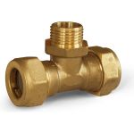 Тройник Stahlmann M 15х1/2х15 EF 2217203 (артикул 16014978) – фото 1