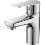 Одноручный смеситель для умывальника Decoroom монолитный DR22011 (артикул 16850509) – фото 1