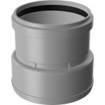 Переходная муфта с ПВХ/ПП на чугун/сталь Fachmann D110/100 с манжетой, для внутренней канализации 01.076 (артикул 25525041) – фото 1