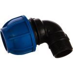 Отвод с наружной резьбой Unio d 32 мм x 1" 82032000000M100b (артикул 16088574) – фото 1