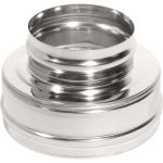 Конус Термо КТ-Р 310-0.8/304 D150/250 М с хомутом ТЕПЛОВиСУХОВ TS.ENG.KNS.0150.73052 (артикул 16335354) – фото 1