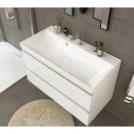 Раковина для ванной Uperwood Classic New 90 см, с декоративной крышкой для слива 291021026 (артикул 23036529) – фото 1