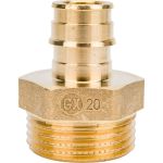 Прямой фитинг Giacomini с наружной резьбой для системы GX 20x1M GX107Y054 (артикул 21578080) – фото 1
