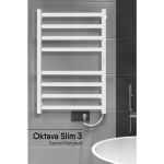 Полотенцесушитель INDIGO Oktava Slim 3 electro 80/50 таймер, скрытый монтаж, универсальное подключение R/L LСLOKS3E80-50WMRt (артикул 21191104) – фото 1
