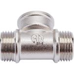 Тройник AQUALINK 1/2х1/2х1/2 нар-вн-нар (Цена за упаковку 10 шт.) арт. 2379 (артикул 17386956) – фото 1