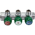 Регулирующий коллектор STOUT 1"", 3 отвода 1/2"" SMB-6850-011203 RG008UJDJB1NBC (артикул 16422118) – фото 1