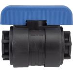 Компрессионный шаровой кран VALFEX ПНД ВН/ВН резь??а разборный 1/2"-1/2"Ду20 1210120012012 (артикул 20765397) – фото 1