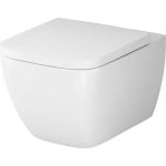 Подвесной унитаз AM.PM Gem FlashClean с сиденьем микролифт C901701SC (артикул 25912277) – фото 1