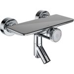 Смеситель для ванны IDDIS Shelfy с управлением Push Control SHESBBTi02WA (артикул 17162287) – фото 1