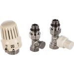 Комплект терморегулируюшего оборудования для радиатора, прямой, 1/2 Valtec VT.046.N.04 (артикул 15637300) – фото 1