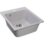 Кухонная мойка Reflection Quadra серый RF0243GR (артикул 24429160) – фото 1