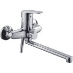 Смеситель для ванны и умывальника FRAP 40к F22703-B L-нос 535452 (артикул 16613534) – фото 1