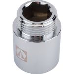 Удлинитель VALTEC 3/4 вн. х30мм ХРОМ VTr.198.C.0530 (артикул 16007094) – фото 1