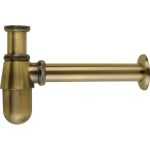 Сифон для раковины Veragio SBORTIS H140-200 см, бутылочный, 1 1/4, бронза VR.SBR-8111.BR (артикул 16226978) – фото 1