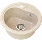 Кухонная мойка GreenStone GRS-04 цвет: бежевый GRS-04-328 (артикул 17871187) – фото 1