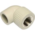 Колено WAVIN EKOPLASTIK 90 PP-R D20x1/2""РВ, EK SKOI02020X (артикул 26568956) – фото 1