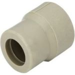 Муфта переходная VALFEX PP-R серая, 63х50 мм, вн/нр пайка 10006350Г 127-0402 (артикул 16226257) – фото 1