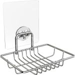 Мыльница Kleber-решетка для ванной настенная на силиконовом креплении Lite KLE-LT034 (артикул 16432456) – фото 1