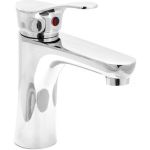 Смеситель тюльпан для раковины SANTREK AQUA-785 "STANDART" шар. d-35 SB65 276771 (артикул 26671142) – фото 1