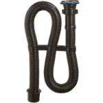 Гофрированный сифон ORIO 1 1/2x40 черный, длина 1000мм переходник на 50 мм АС-3012 (артикул 24682413) – фото 1