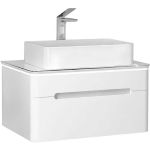 Подвесная тумба Jorno Shine 75 Shi.01.75/P/W (артикул 24371163) – фото 1