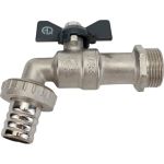 Шаровой кран AQUALINK водоразборный, под шланг, 3/4 W h B бабочка 1490 (артикул 17359314) – фото 1