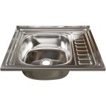 Мойка mixline 50х60х16 см, 0.4, левый выпуск 1 1/2 538190 (артикул 16615796) – фото 1