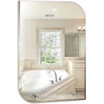 З??ркало mixline Каприз-Люкс 495х685 с полкой, с фацетом 525014 (артикул 16619150) – фото 1