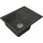 Кухонная мойка GreenStone GRS-17K цвет: черный GRS-17K-308 (артикул 17989795) – фото 1