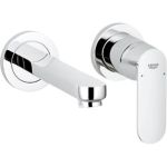 Смеситель для раковины GROHE Eurosmart Cosmopolitan на 2 отверстия, комплект верхней монтажной части для 32 635 19381000 (артикул 14942217) – фото 1
