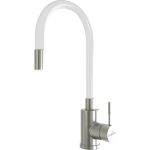 Смеситель для кухни Mixline белый, гибкий силиконовый излив 35k MLSS-0325 542379 (артикул 16624148) – фото 1