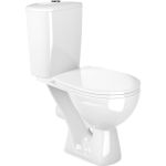 Унитаз-компакт Gesso Фобос HOME De Luxe c 2-х уровневой арматурой, сиденьем дюропласт, микролифтом и болтами крепления 9 019 789 (артикул 27709776) – фото 1
