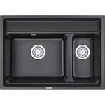 Кухонная мойка GRANULA KS-7302 ЧЕРНЫЙ (артикул 25575435) – фото 1