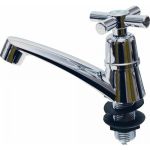 Смеситель Terma моно пластиковый хром 66411 (артикул 17171581) – фото 1