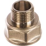 Латунный переход PRO AQUA Н/В резьбовой 1/2 x 3/4 08-M15-F20xb (артикул 15911020) – фото 1