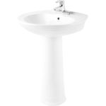 Раковина с пьедесталом Creo Ceramique MARSEILLE 630x520x845 MA3000+MA3010 00029797 (артикул 16472041) – фото 1