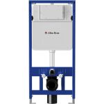 Инсталляция для подвесного унитаза ALLEN BRAU PNEUMATIC патрубки, без кнопки, 1112x115x500 мм 00306274 (артикул 25898165) – фото 1