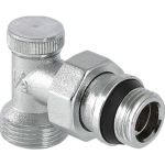 Настроечный Клапан Valtec угловой 1/2" евроконус с дополнительным уплотнением VT.019.NER.04 (артикул 16006950) – фото 1