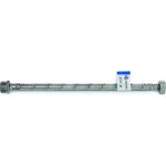 Подводка для воды AQUALINK стальная гайка, вн-нар 1/2-250 см 4826 (артикул 20528488) – фото 1