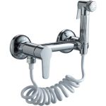Смеситель для биде Rainsberg с гигиеническим душем черный матовый RH515 (артикул 26546918) – фото 1