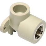 Колено WAVIN EKOPLASTIK настенное PP-R 20x1/2 РВ, EK SNK020XXXX (артикул 26568506) – фото 1