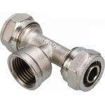 Тройник AQUALINK 16х1/2х16 арт. 288 (артикул 17387040) – фото 1