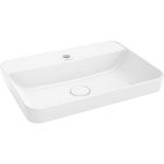 Раковина KERAMA MARAZZI PLAZA встраиваемая сверху 55, белая глянцевая PLR.wbi.55.1 (артикул 29843012) – фото 1