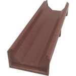 Канал для отвода воды ООО ТК ""Титан"" 500x140x70, вишня 501465ЛВ (артикул 23160459) – фото 1
