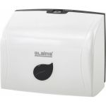 Диспенсер для полотенец LAIMA PROFESSIONAL ECO система H3, V-сложения, белый, ABS-пластик 606548 (артикул 22837989) – фото 1