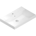 Раковина KERAMA MARAZZI CUBO подвесная\мебельная 70, белая глянцевая CU.wb.70 (артикул 29843000) – фото 1