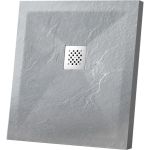 Поддон для душа VINCEA из искусственного камня, 900x900x25, серый VST-4SR9090G (артикул 26154959) – фото 1