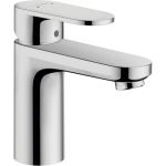 Смеситель для раковины Hansgrohe Vernis Blend 100, без сливного набора, латунь, хром 71580000 (артикул 19284906) – фото 1